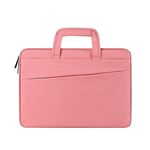 ST03 Borsa portaoggetti impermeabile per laptop Valigetta Custodia per laptop multiscomparto, dimensioni: 15,6 pollici (rosa)