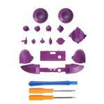 Per controller Xbox Series X Thumbstick LB RB Bumper Pulsanti di attivazione con accessori per cacciavite (viola)