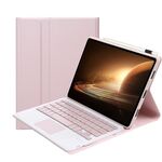 Per OPPO Pad 2 11,61 pollici 2023 OP13-A Custodia in pelle per tastiera Bluetooth rimovibile ultrasottile con touchpad (rosa)
