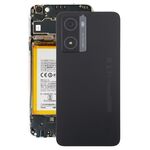 Per OPPO A77s Cover posteriore batteria originale con copriobiettivo fotocamera (nero)