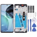 Schermo LCD originale per Motorola Moto G72 Digitizer Assemblaggio completo con cornice