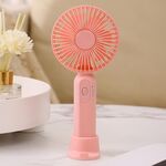 Mini ventilatore palmare M9 Ventilatore da tavolo per ricarica USB da esterno 1500 mAh (rosa)