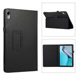 Per Huawei MatePad 11 2023 Custodia per tablet in pelle con texture Litchi con supporto (nero)