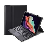 Custodia in pelle per tastiera Bluetooth rimovibile ultrasottile per Huawei MatePad 11 2023 AHW13-A con touchpad (nero)