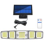 Lampada da parete a doppia induzione per corpo umano solare impermeabile all'aperto, specifica: TY10710 Split