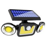 Lampada da parete solare da giardino con sensore del corpo umano impermeabile per esterni (TY05103)