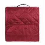 Per KitchenAid 4.5QT Mixer Machine Coperchio antipolvere Custodia impermeabile 36 x 23 x 36 cm (Vino rosso)