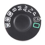 Quadrante modalità oem in ferro di ricambio per Canon EOS 7D / 5D Mark II EDA004480604