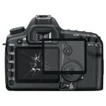 Lente esterna per schermo LCD in materiale acrilico per Canon EOS 5D Mark II