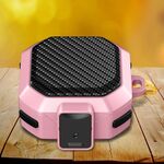 Custodia anticaduta per auricolari Samsung Galaxy Buds Live/Buds Pro/Buds 2/2 Pro con interruttore (nero rosa)