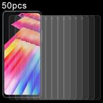 Per Infinix Hot 30 Play 50pz 0.26mm 9H 2.5D Pellicola in vetro temperato