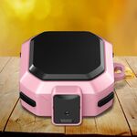 Per Samsung Galaxy Buds Live / Buds 2 / Buds Pro / Buds 2 Pro Thunder Battlegear Custodia protettiva per auricolari anticaduta con interruttore (rosa)