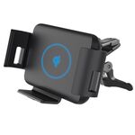 Per Samsung Galaxy Z Fold4 / 3 S1 Supporto per telefono di navigazione orizzontale per auto Caricabatterie wireless (nero)