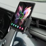 Per Samsung Galaxy Z Fold4 S11 Caricatore wireless per telefono per auto a doppia bobina