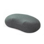 Cuscino in memory foam Cuscino per il pane Cuscino per il collo Allevia la pressione cervicale 42 x 21,5 x 10 cm (grigio scuro)