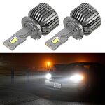 1 paio D Series D2 Car HID Ballast to LED Headlight DC12V / 35W / 6000K / 4000LM (luce bianca)