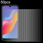 Per Honor 8A Prime 50pz 0.26mm 9H 2.5D Pellicola in vetro temperato