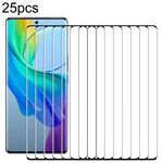 Per vivo Y78+ 25pcs Pellicola in vetro temperato a schermo intero con bordo curvo 3D