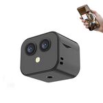 D3 HD 4K Telecamera Wi-Fi a doppia lente per telefono cellulare Telecamera di monitoraggio dei rapporti bidirezionali a distanza wireless