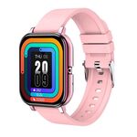 H10 Smart Watch con chiamata Bluetooth con schermo da 1,69 pollici, supporto frequenza cardiaca/pressione sanguigna/monitoraggio del sonno, colore: rosa