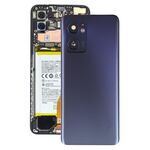 Per OPPO Find X5 Lite Cover posteriore batteria originale con copriobiettivo fotocamera (nero)