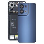 Per OPPO Reno8 5G Cover posteriore batteria originale con copriobiettivo fotocamera (nero)