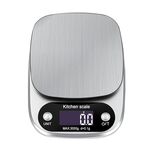 Piccola bilancia elettronica multifunzionale da cucina ad alta precisione Bilancia per alimenti con display digitale LCD, modello: 3 kg / 0,1 g