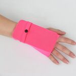 Borsa da braccio sportiva Borsa per cellulare da corsa all'aperto, taglia: S (rosa rossa mano destra)