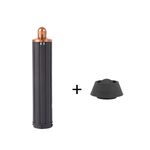 Per Dyson Airwrap Asciugacapelli HS01 / HS05 / HD08 18,6 x 4 cm Ugello a barili arricciati lunghi aggiornato con adattatore corto dorato