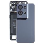 Per OPPO Reno8 Pro 5G Cover posteriore batteria originale con copriobiettivo fotocamera (nero)