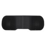 Cuscino per seggiolino auto in silicone Cuscino estivo traspirante traspirante, colore: cuscino posteriore nero