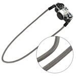 Cinghia per fotocamera con corda da arrampicata Tracolla indossabile retrò per fotocamera SLR (grigio)