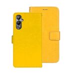 Per Tecno Pova 4 idewei Custodia per telefono in pelle Crazy Horse Texture (giallo)