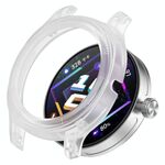 Custodia protettiva per orologio cavo per Huawei Watch GT Cyber PC (bianco trasparente)