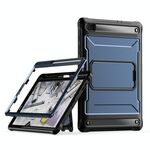 Custodia protettiva per tablet Samsung Galaxy Tab S6 Lite Explorer PC + TPU con slot per penna (blu)