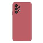 Per Samsung Galaxy A33 5G Custodia per telefono in silicone liquido imitazione (rosso)