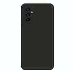 Per Samsung Galaxy M23 Custodia per telefono in silicone liquido imitazione (nero)