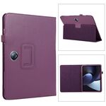 Per OPPO Pad 2 2023 Custodia per tablet in pelle con texture litchi (viola)