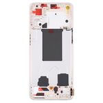Per OPPO Reno7 Pro 5G Front Housing LCD Frame Bezel Plate (oro)