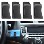 2 paia di portacarte adesive per mini gancio per auto