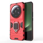 Per Xiaomi 13 Ultra Magnetic Ring Holder PC + custodia per telefono in TPU (rosso)