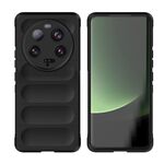 Per Xiaomi 13 Ultra Magic Shield TPU + custodia per telefono in flanella (nero)