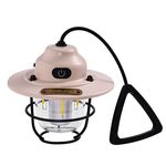 Illuminazione per esterni Luce da campeggio Lanterna per cavalli ricaricabile USB (albicocca)