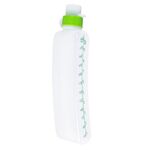 Bollitore portatile sportivo da corsa Bottiglia d'acqua curva Fitness Bollitore piatto Maratona Bollitore di grande capacità(Bianco)