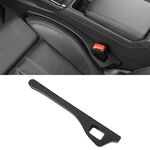 Car Seat Gap Bar Car Interior Box Bracciolo Gap Filler a prova di perdite (Nero)