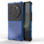 Per Xiaomi 13 Ultra antiurto a nido d'ape PC + custodia per telefono in TPU (blu)