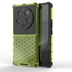 Per Xiaomi 13 Ultra antiurto a nido d'ape PC + custodia per telefono in TPU (verde)