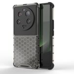 Per Xiaomi 13 Ultra antiurto a nido d'ape PC + custodia per telefono in TPU (nero)