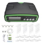 FT-C68 Dispositivo di irrigazione automatica intelligente a doppia pompa Sistema di irrigazione a goccia per irrigazione a goccia da giardino in vaso(verde)