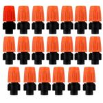 20 pz TF-118 Giardinaggio Irrigazione Sistema di irrigazione a goccia Set Accessori Spray Head (Arancione)